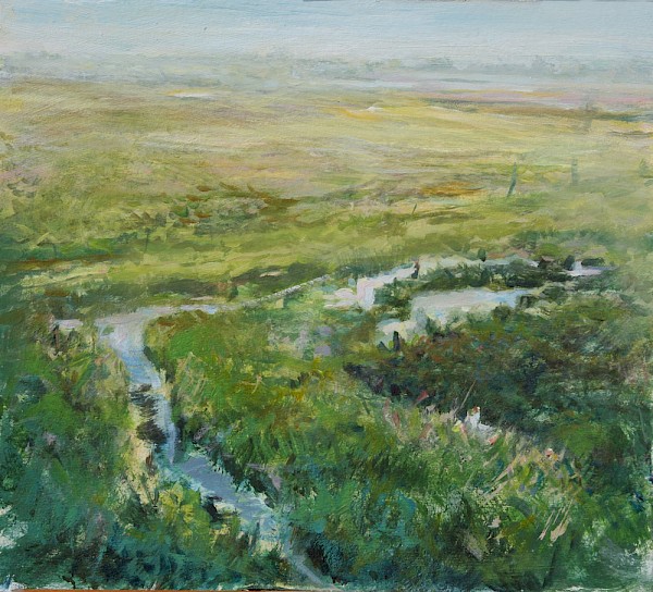 Im Venn, Öl, 30 x 30 cm